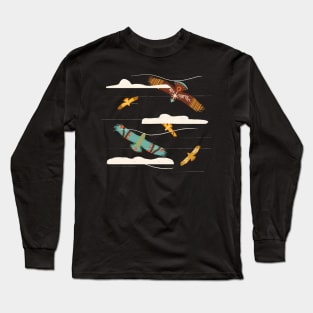 Birds of Prey - Flying Eagles Long Sleeve T-Shirt